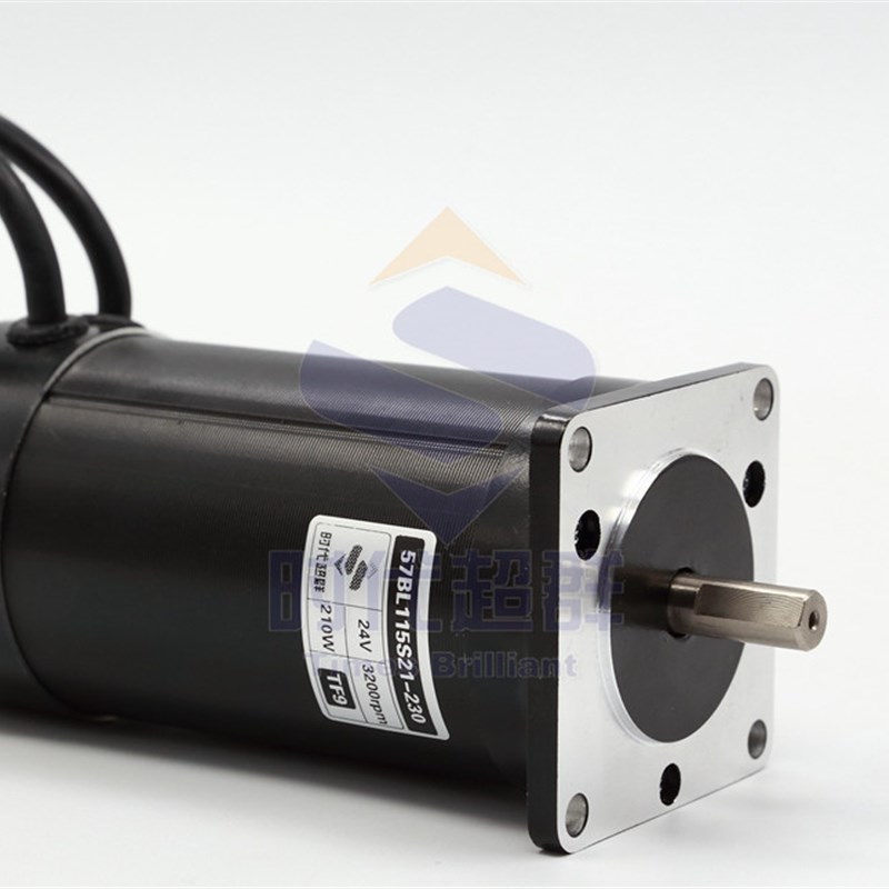 57直流无刷电机57BL115S21-230TF9无刷直流电机24V 210W厂家直销