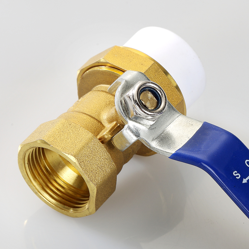 4分6分铜cPPR水管管件配件 内牙铜球阀 PPR内丝球阀热熔管阀门202