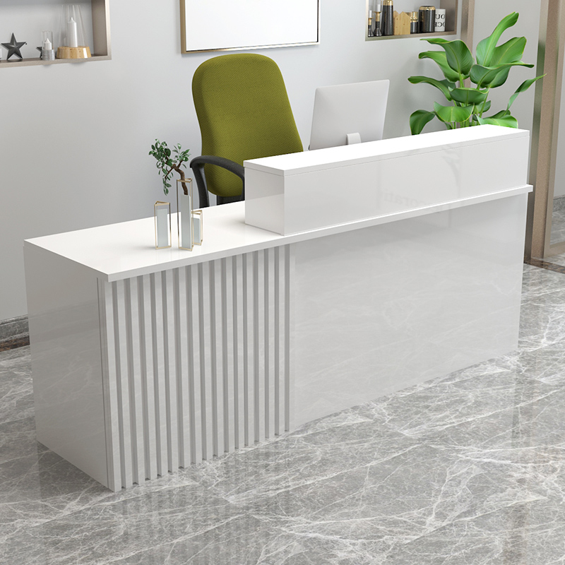 超市便利店服装奶茶店o前台收银台柜台简约现代店铺小型吧台柜商