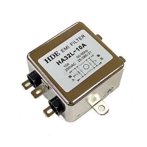 包邮EMI电源滤波器单相交流220V HA32L-20A 10A 6A16A降噪净化器
