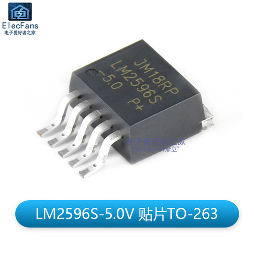 LM2596S-5.0 5V 贴片TO-263-5 开关电源稳压器 降压电路IC芯片
