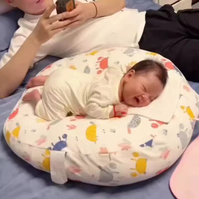 婴儿枕头防吐奶哺乳斜坡枕垫