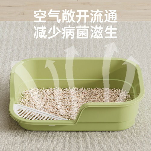超大号猫砂盆半封闭式防臭防外溅巨无霸猫厕所宠物用品屎盆