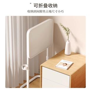 可移动电脑桌家用简易升降桌办公桌客厅卧室沙发边几小型折叠书桌