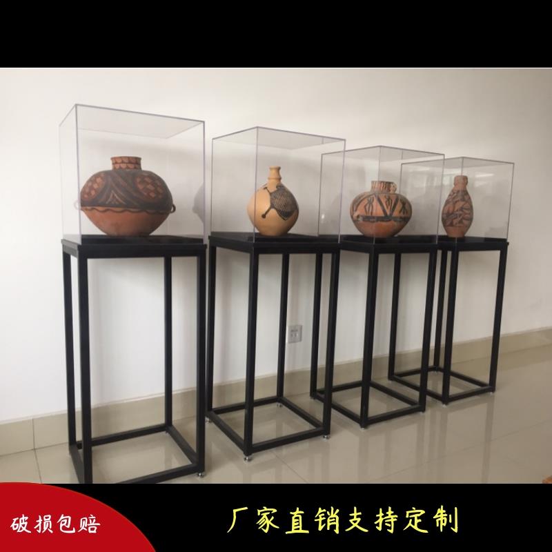 玻璃展柜古董玉器展示柜珠宝首饰陶瓷产品样品柜台博物馆文物展柜