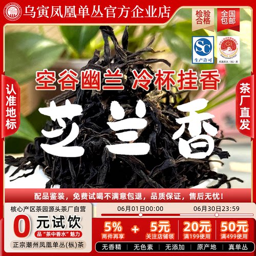 潮州凤凰单丛茶芝兰香高山春茶
