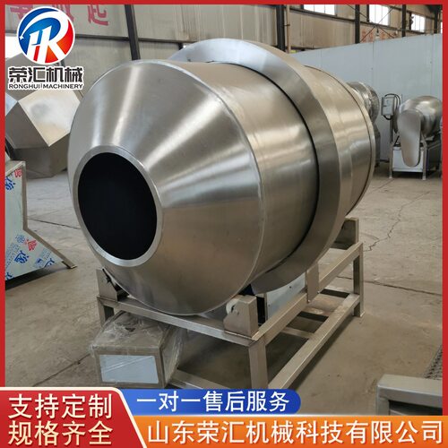 全自动滚筒拌料机 不锈钢鸡排拌料机设备 干果加香搅拌机