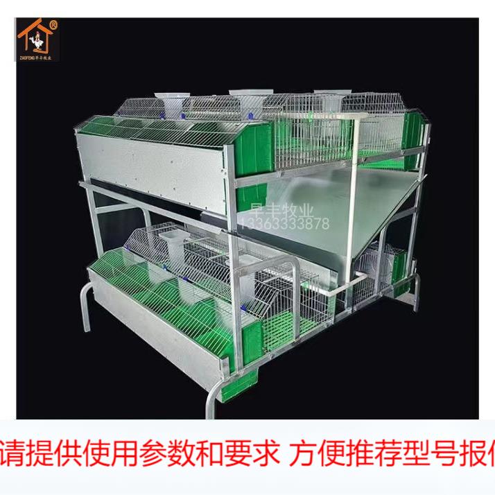 厂家供应兔笼 兔子养殖笼具兔笼子配件多层立式兔笼
