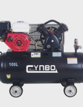 箭豹HK65100V65Q皮带活塞式空压机汽修工业打气泵低噪音