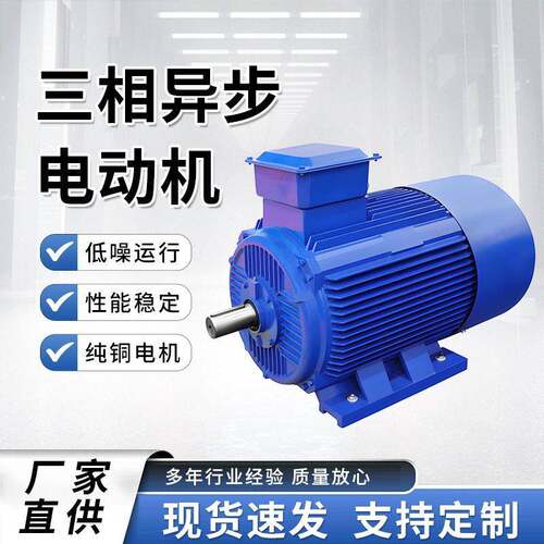 三相异步电动机YE2/YE3/YE4/电机380V卧式立式全铜线圈效