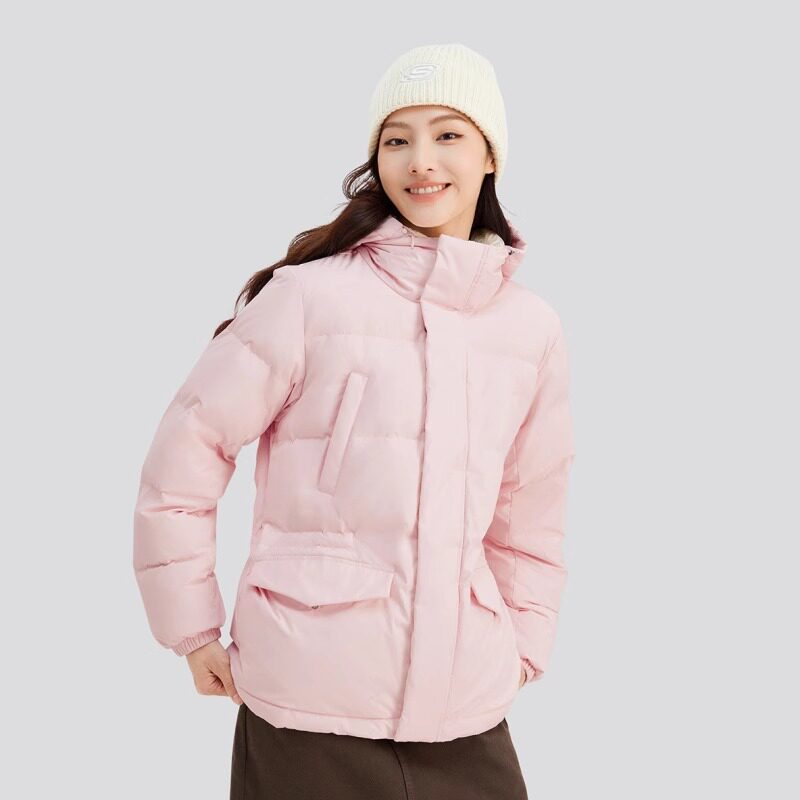 Skechers缓震休闲女士羽绒服