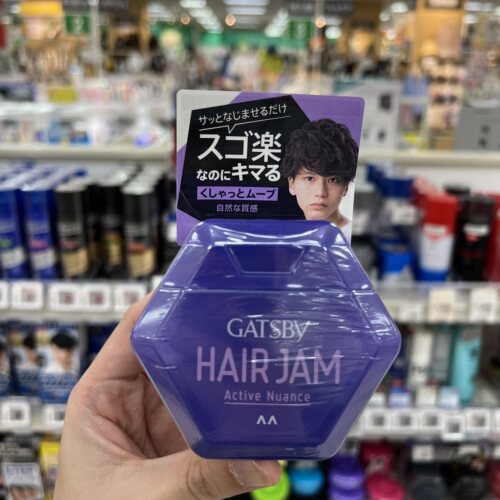 日本直邮gatsby杰士派发占hair jam液体发蜡发泥背头造型持久定型