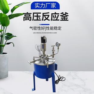 高压反应釜蒸汽电加热多功能反应釜医药化工高压高温水热反应釜