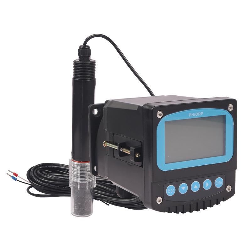 在线PH计检测仪工业污水废水电极ORP计酸碱度水质测试仪ph控制器