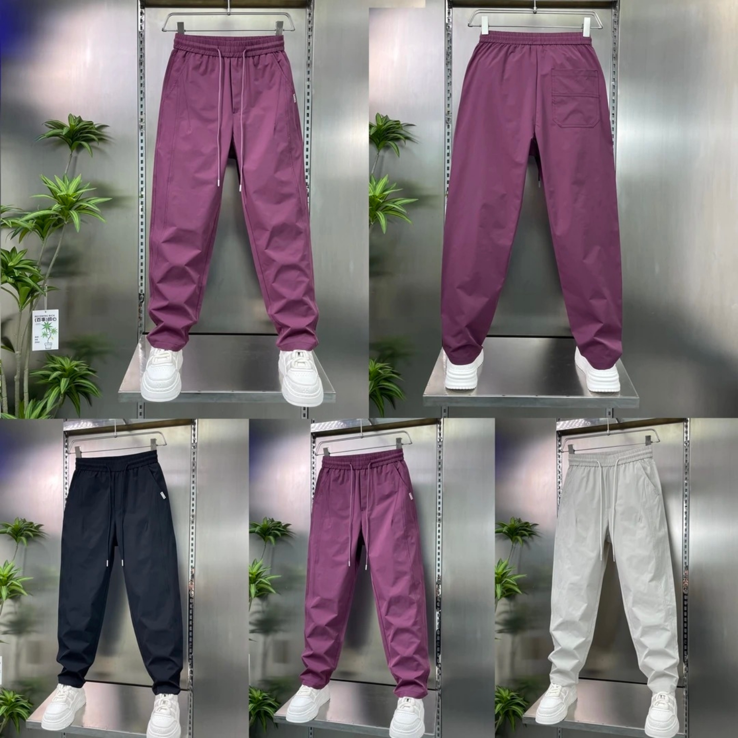 夏季男士时尚都市简约风休闲裤