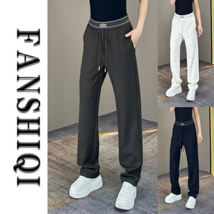 直筒休闲裤 男士 韩版 潮流显瘦百搭舒适垂感运动卫裤 秋季 情侣款 新款