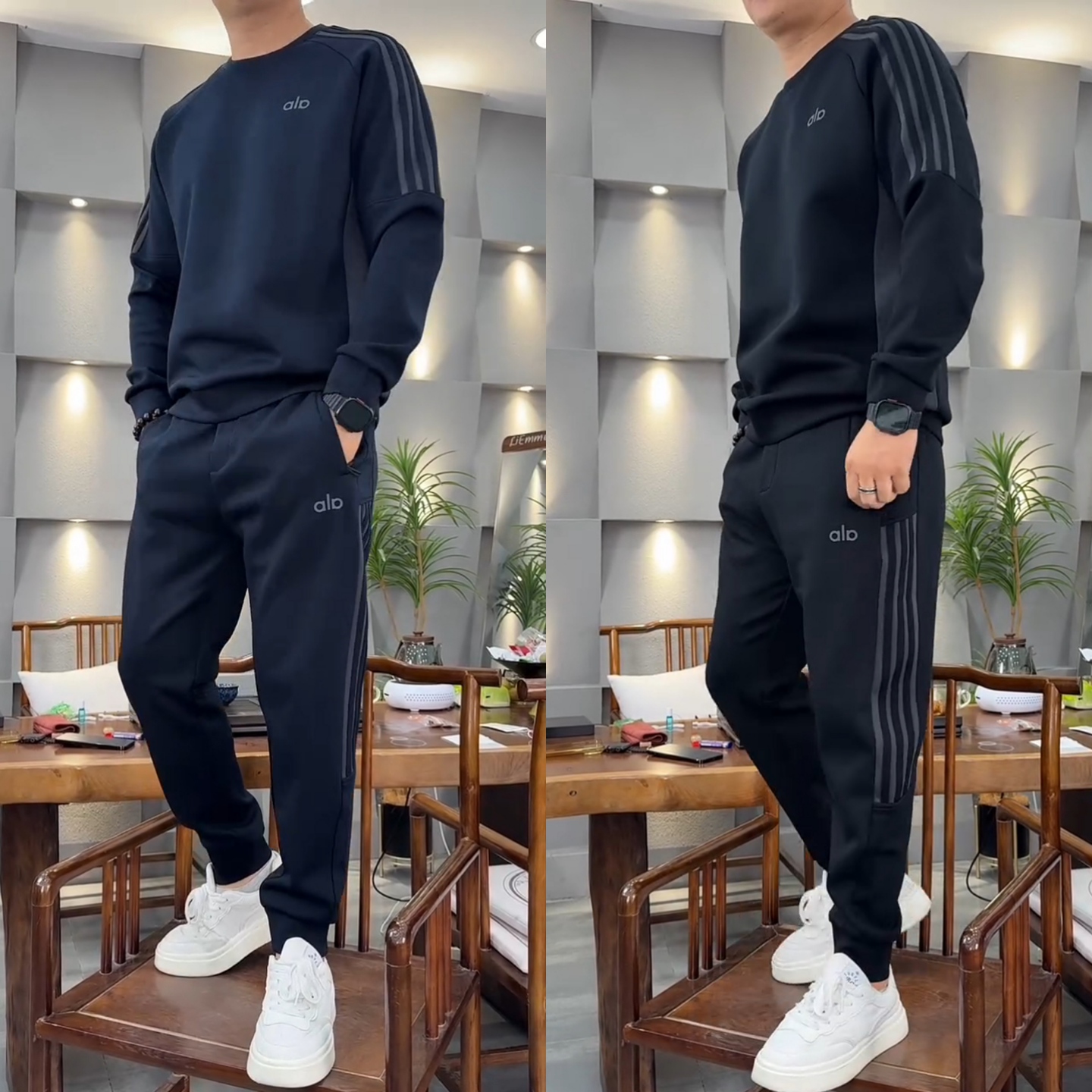 秋季男士休闲运动套装