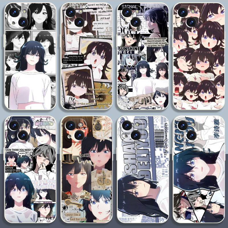 动漫爱上她的理由周边手机壳李诗雅适用于iPhone14苹果13华为荣耀90OPPO真我vivoy78小米13红米k60一加ace2软