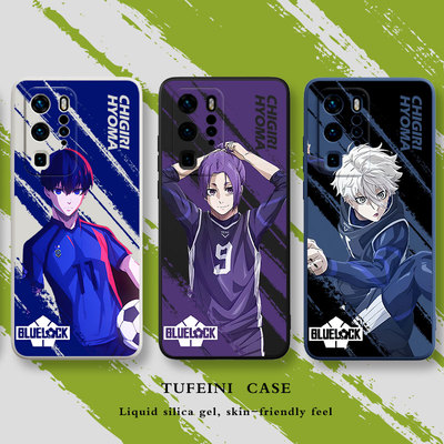 蓝色监狱p60P50pro华为p40手机壳mate50新款40适用p30洁世一60荣耀70女nova9男7se8蜂乐回10凪诚士郎50硅胶潮