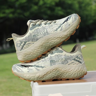 巨蜥2.0户外登山鞋男女防滑耐磨越野跑鞋厚底增高全地形徒步鞋男