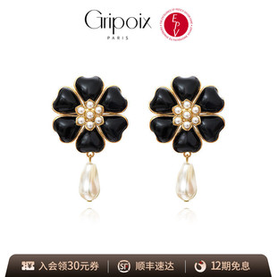 AZLOOK【法国进口】Gripoix新经典系列耳环轻奢小众法式礼物耳饰