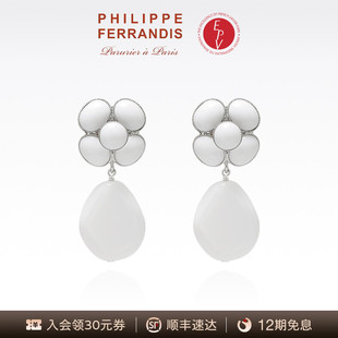 山茶花系列CAB16耳环 PF菲昂迪斯高定经典 AZLOOK 法国进口