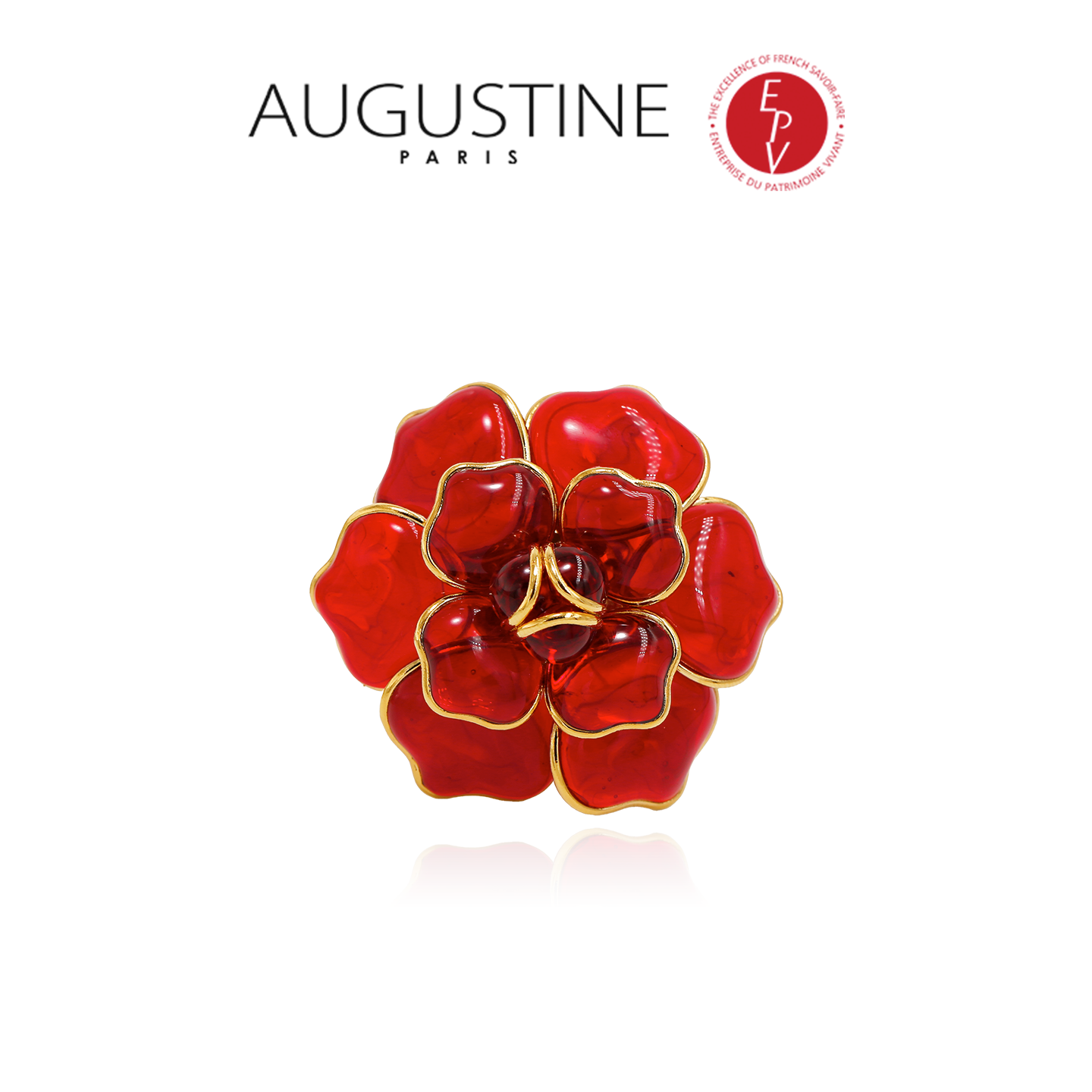 AZLOOK【法国进口】AUGUSTINE PARIS古法琉璃胸针女高级感轻奢