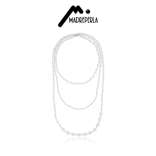 【AZLOOK】MADREPERLA玛贝拉多排珍珠项链女高级感轻奢饰品礼物