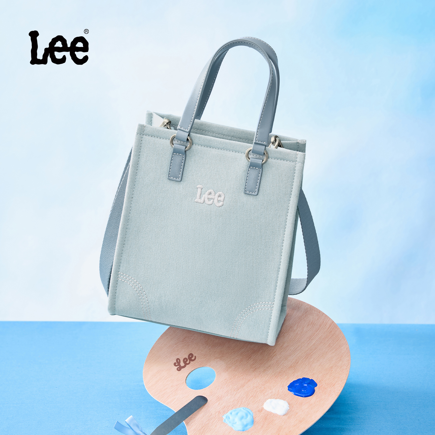 Lee休闲琴谱包单肩斜挎托特小包