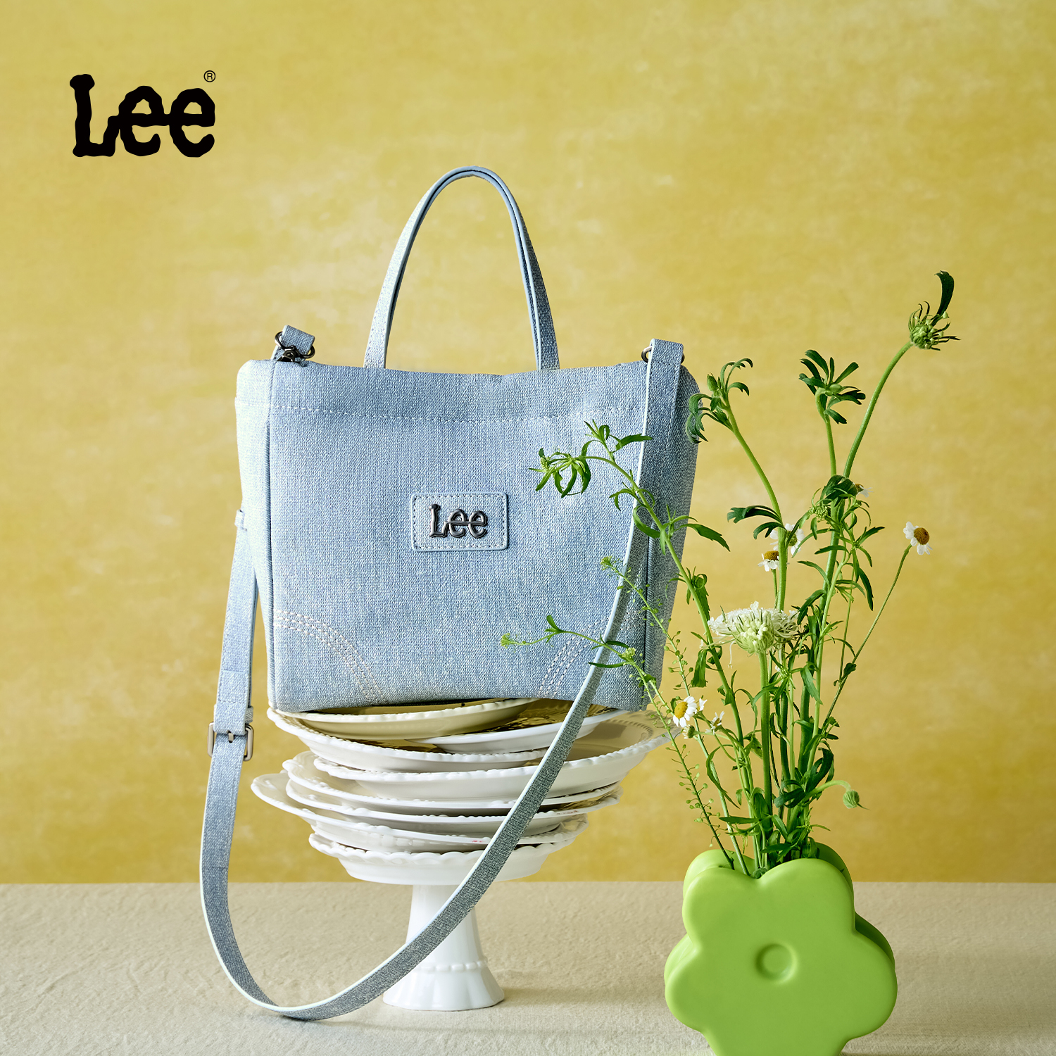 Lee新款简约托特包女时尚百搭单肩通勤包日常随身斜挎包休闲手提