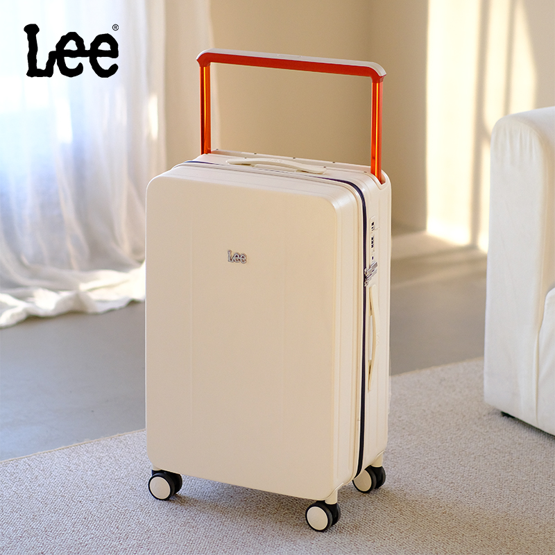 【弹跳宽拉杆】Lee行李箱万向轮
