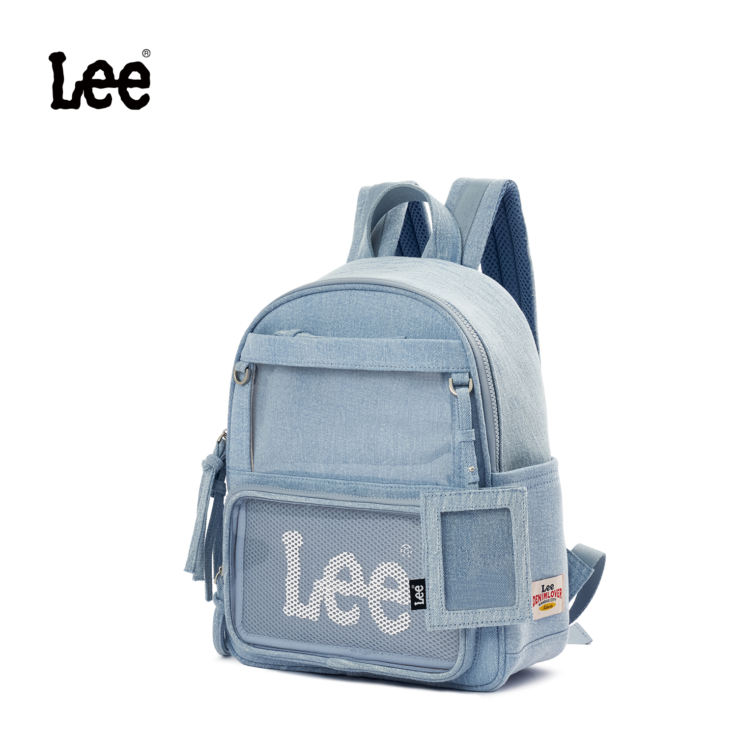 Lee丹宁痛包双肩包二次元