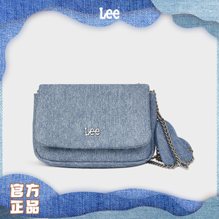 Lee官方斜挎包女時(shí)尚 潮流單肩包大容量上班通勤手提包輕便小方包