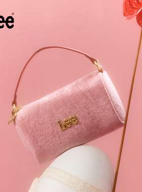 Lee新款生日礼物粉红迷你丝绒馒头包女生送闺蜜精致包包小斜挎包