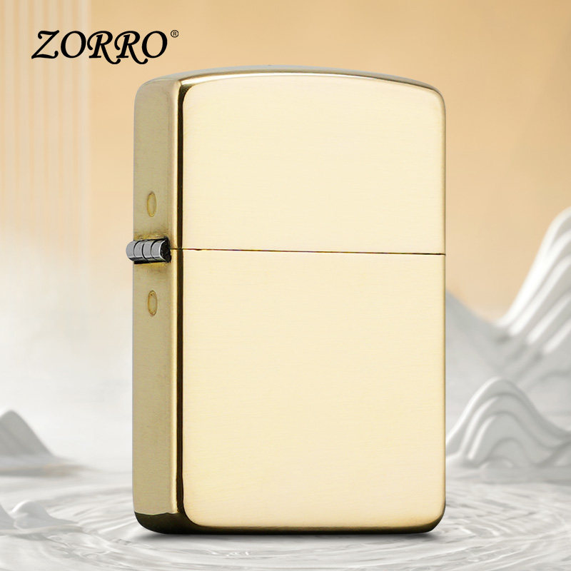 ZORRO佐罗Z910S煤油打火机1941复刻版加厚盔甲原铜新款2025高档