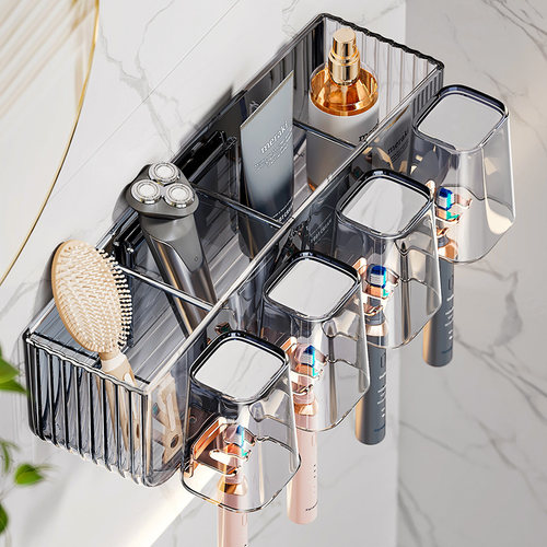 倒扣沥水 光洁透亮 壁挂免打孔