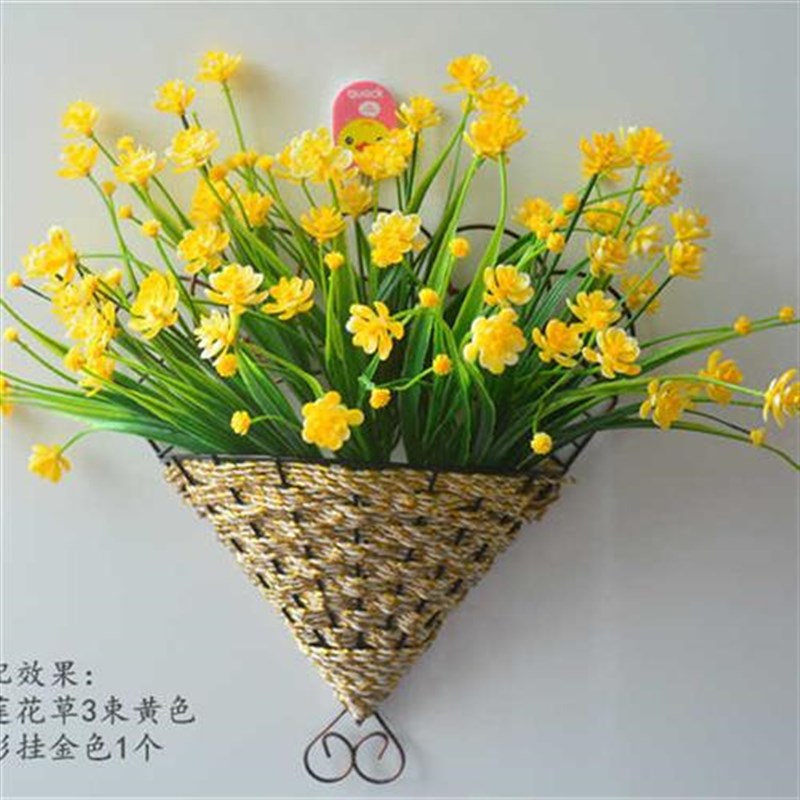 壁挂套装花墙面装饰挂件壁挂墙壁客厅卧室塑料花假花室Z内家装摆