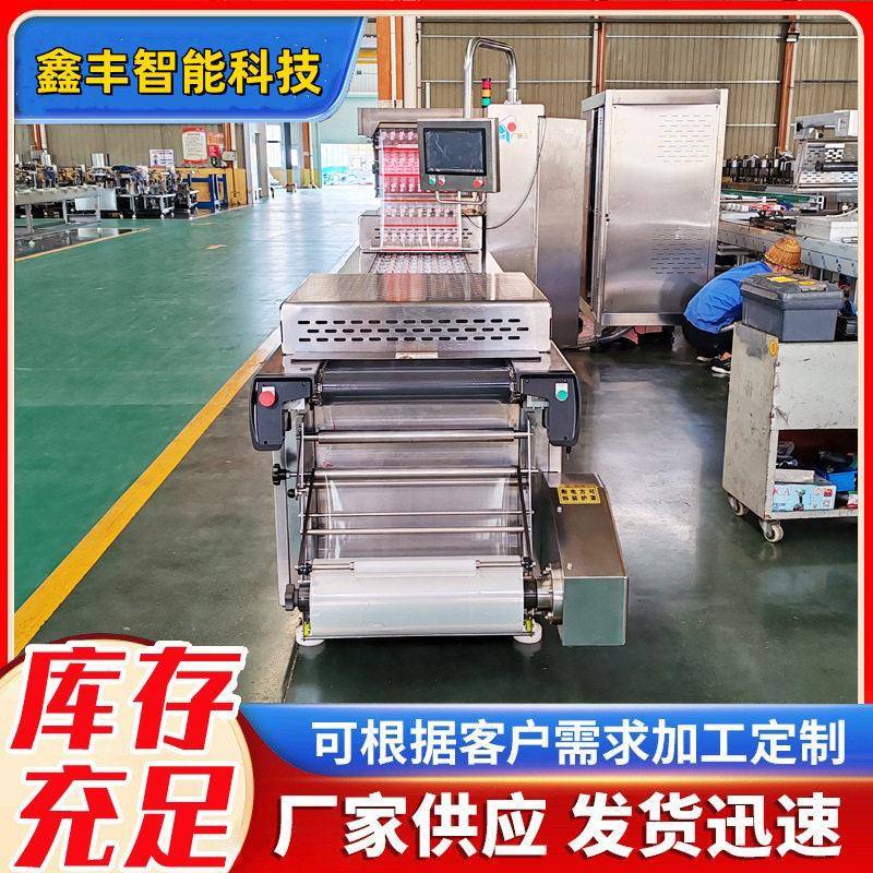 饺子馅猪肉胶全自动拉伸膜真空包装机 鲜苕皮拉伸膜包装机厂家
