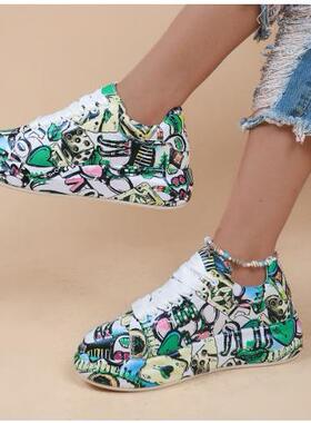 女休闲单鞋运动鞋women sneakers female leisure sports shoes