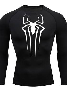 运动衣Men's New Tights Long Sleeve Athletic Training T-S