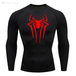 Compression Long Sleeve Shirt Men's T-Shirt Blac