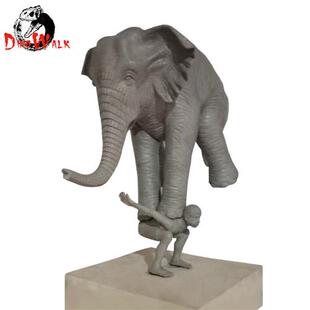 仿真家禽仿真牛动物模型大型动物猪模型园林户外摆件厂家