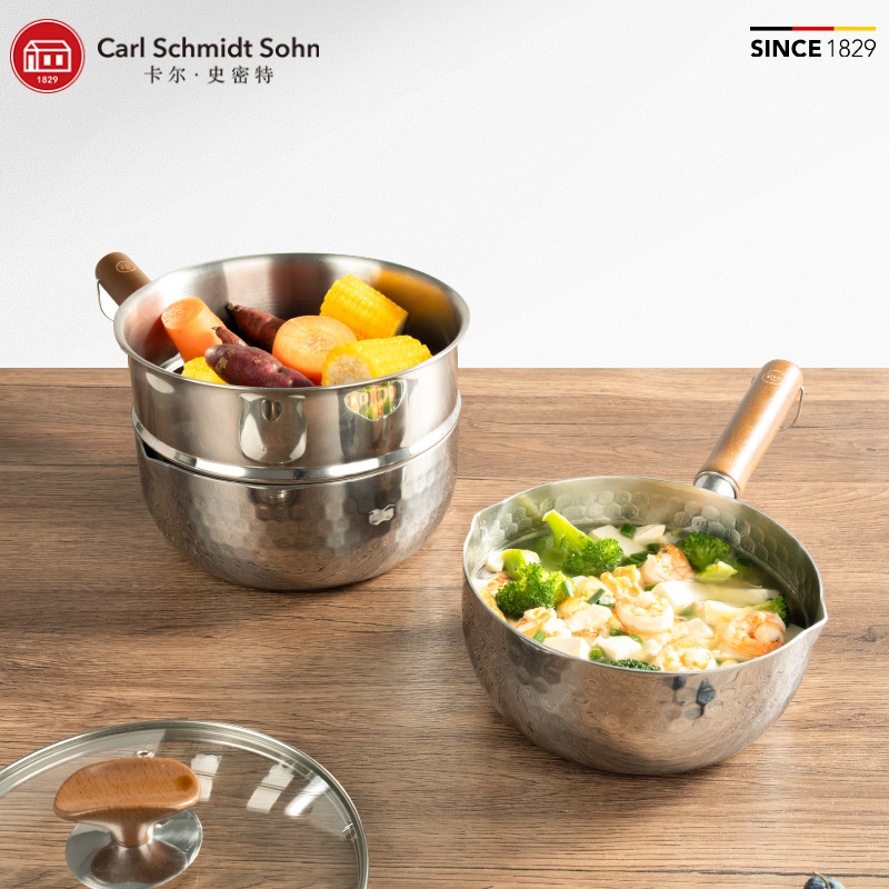 德国CS卡尔304不锈钢雪平锅