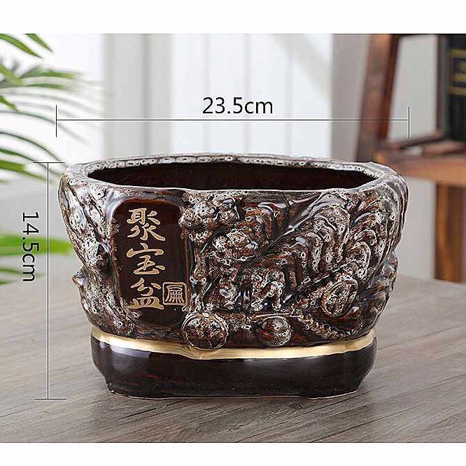新疆包邮陶瓷多肉花盆迷
