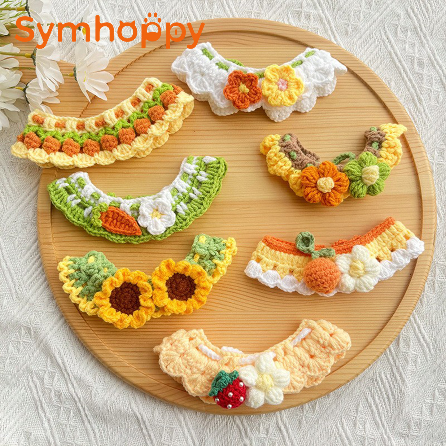 协贝春款宠物针织围脖猫咪花朵编织项圈狗狗毛线口水巾可爱橘子,宠物/宠物食品及用品,围巾/口水巾,淘宝优惠券,粉丝福利购,淘宝优惠卷
