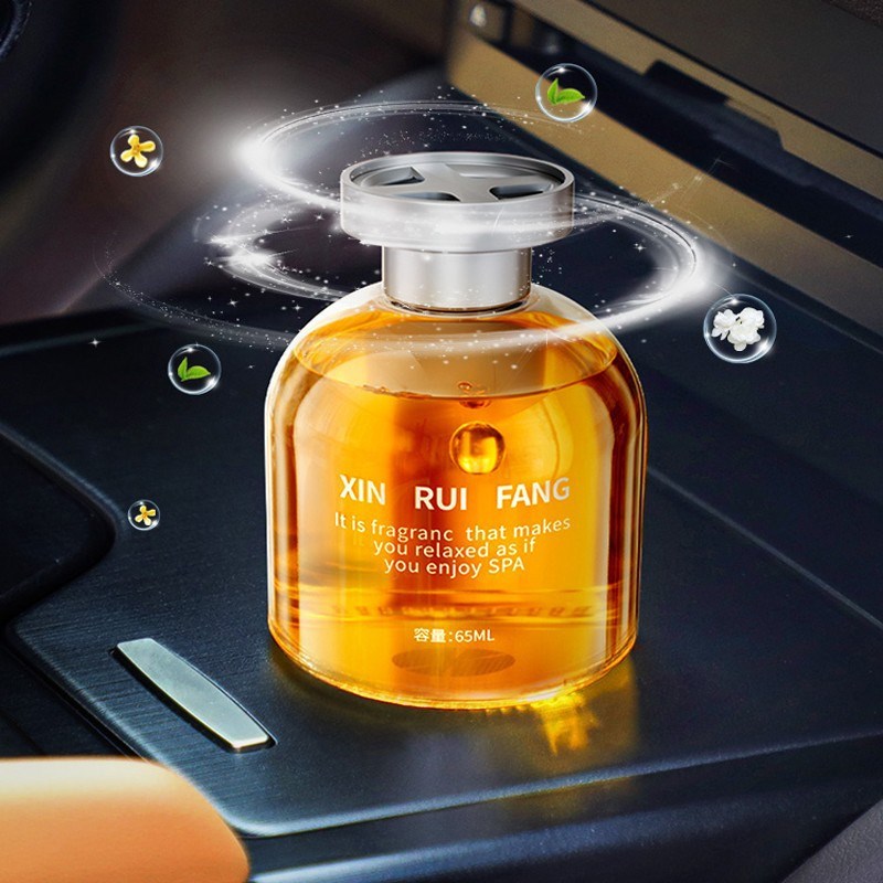 车载香水汽车旋转香薰车内除味香氛汽车用品车用持久淡香