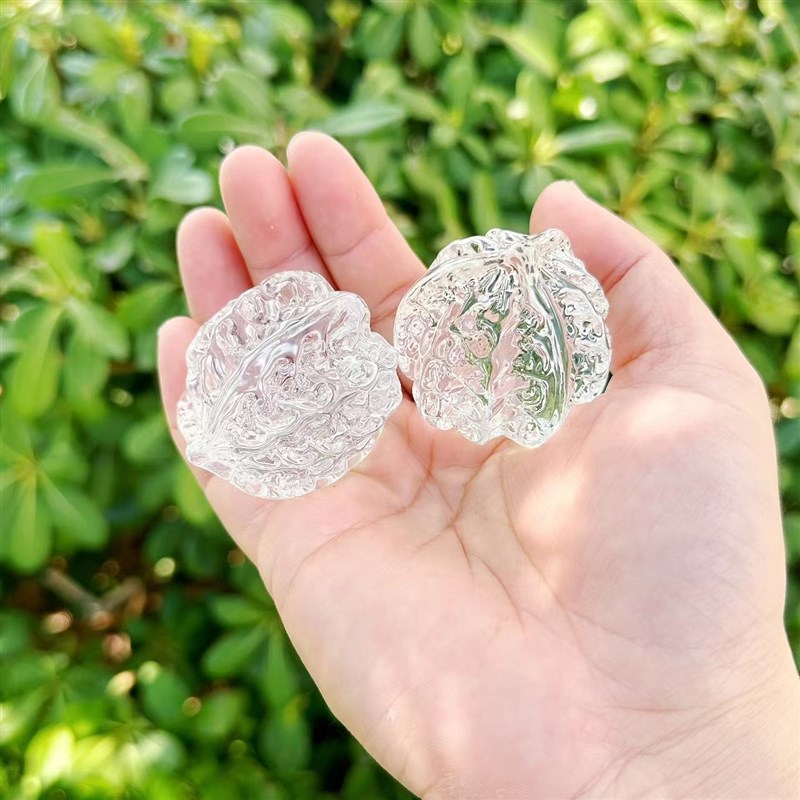 核桃保健球文玩手把件盘完健身球中老年手指锻炼球树脂工艺品手球