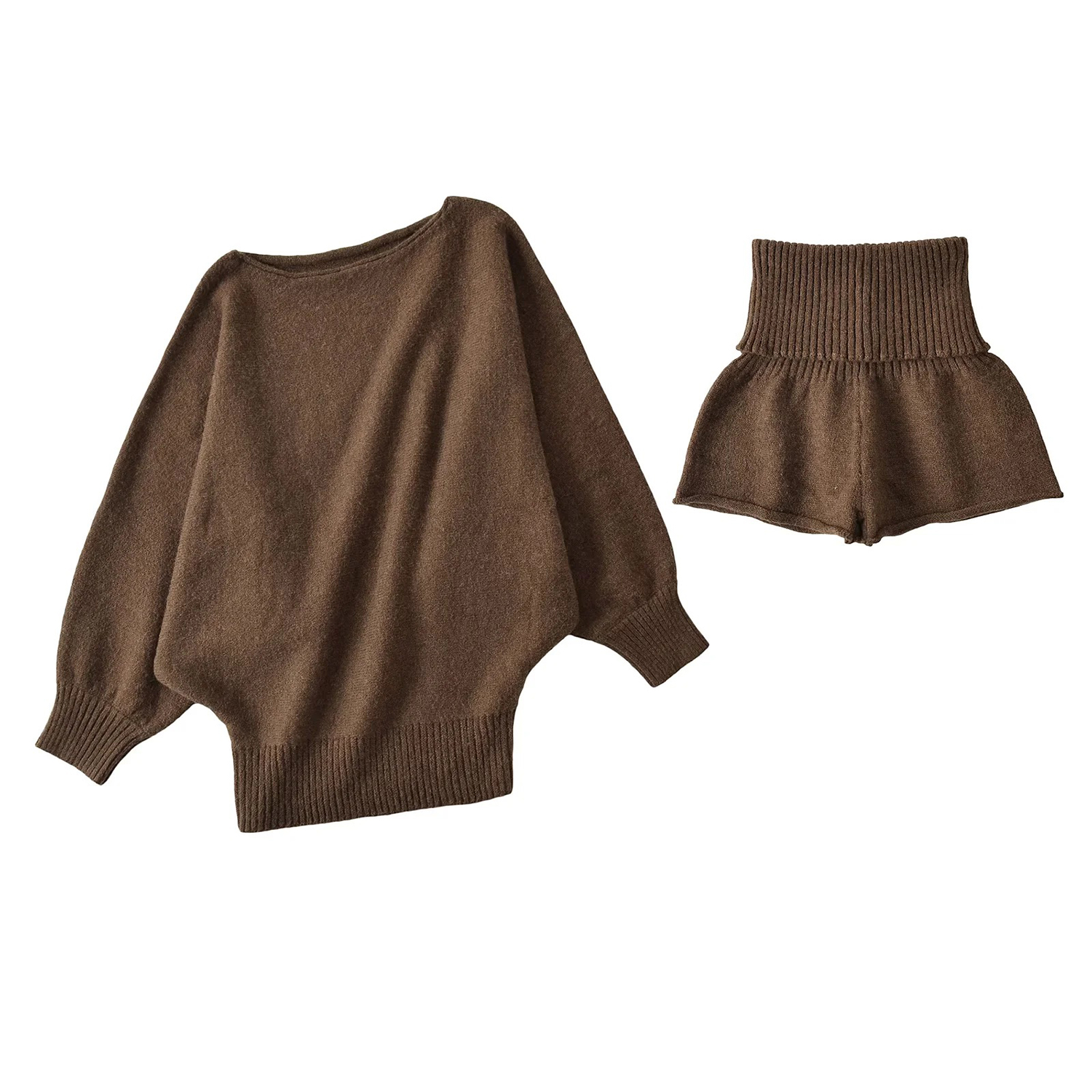 Mocha Brown Shorts