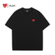 PLAY纯棉短袖 T恤男女款 2026夏季 官方旗舰店正品 宽松刺绣半袖 上衣