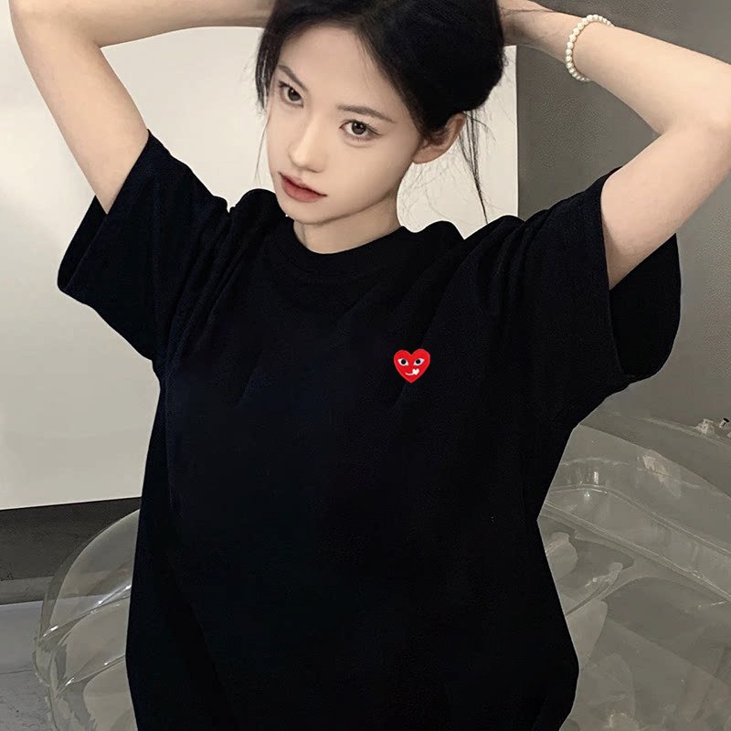 PLAY官方旗舰店正品纯棉短袖T恤男女同款2026夏季新款宽松上衣服图片